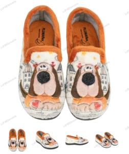 Zapatillas mujer cerrada  Pluma flex perro