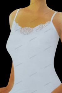 Camiseta tirantes con encaje