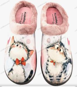 Zapatillas mujer descalzas Gatito  Pluma flex